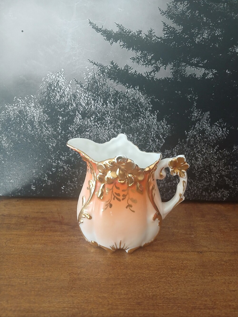 Antique 1890s-1910s Victorian German Porcelain Creamer